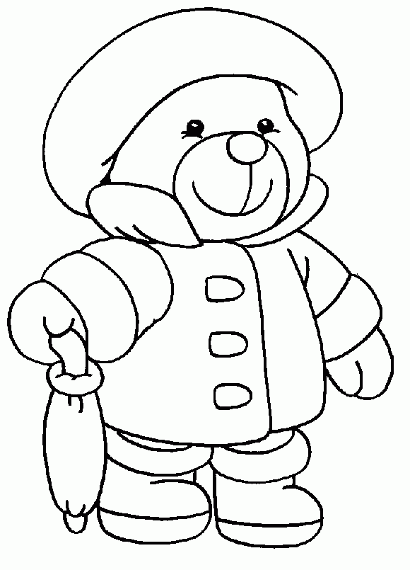 Beautiful Teddy Bear Colour Drawing HD Wallpaper Colours Drawing 