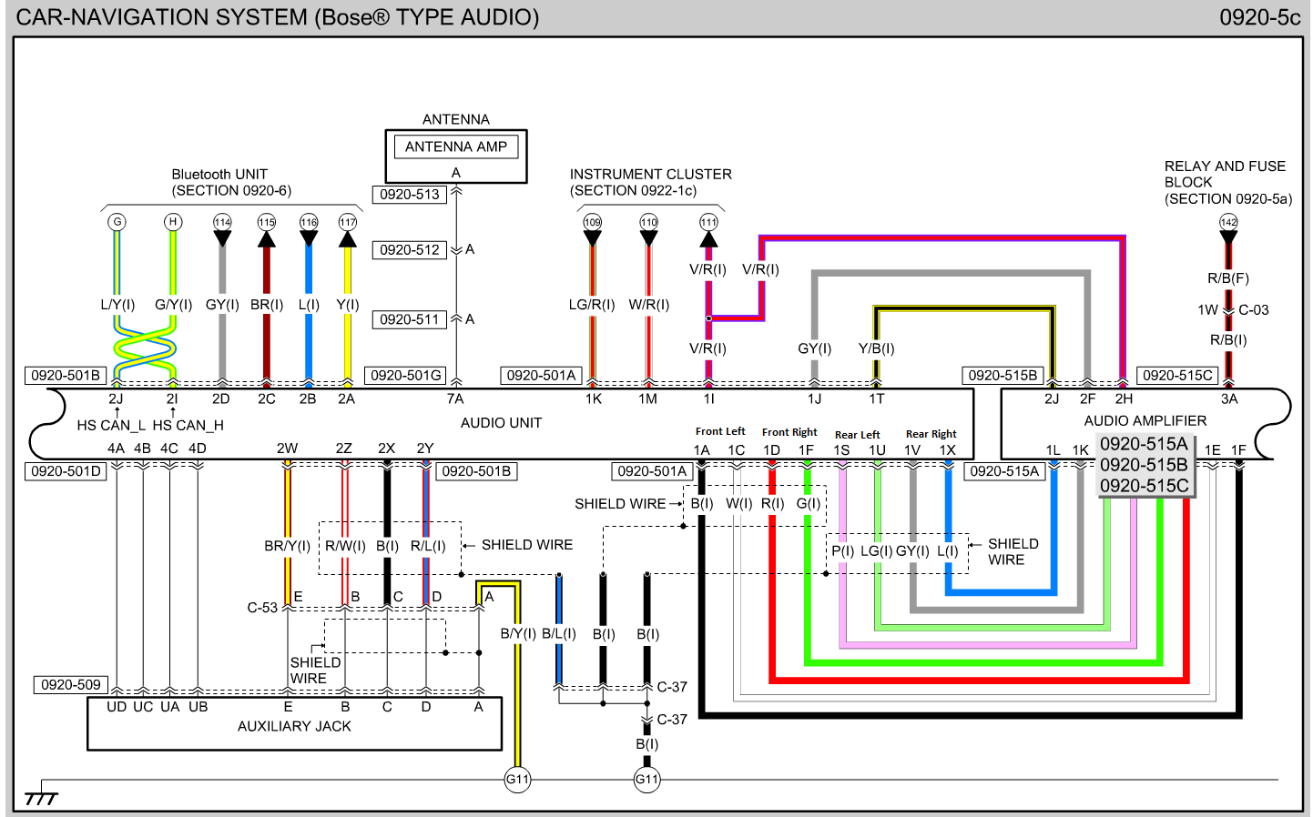 Bose Car Amplifier Wiring Diagram Wiring Diagram