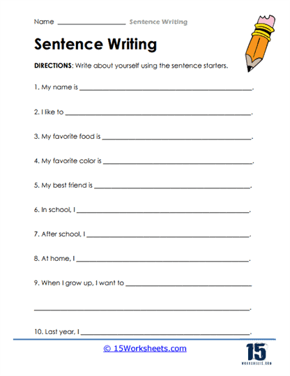Building Sentences And Sentence Writing Mrs Bremers Class 
