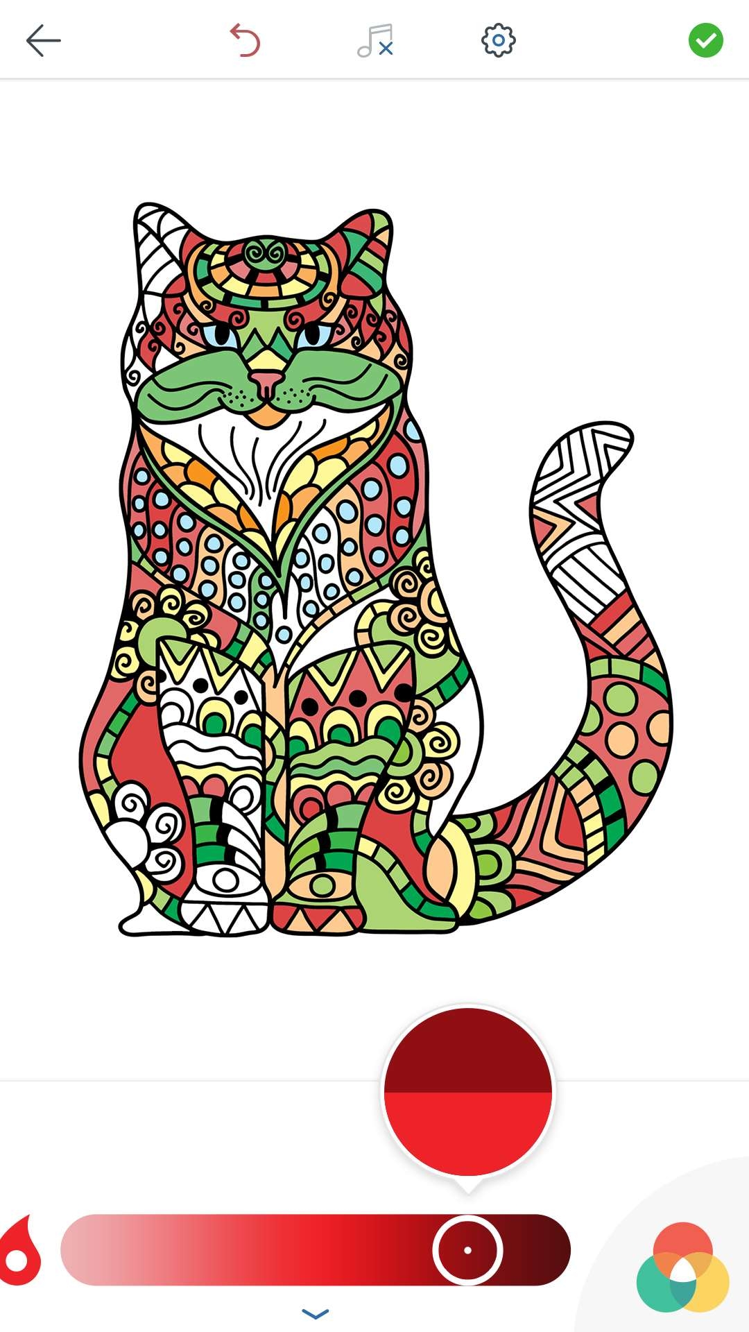 Cat Coloring Pages For Adults Free For Android IOS And Windows Phone