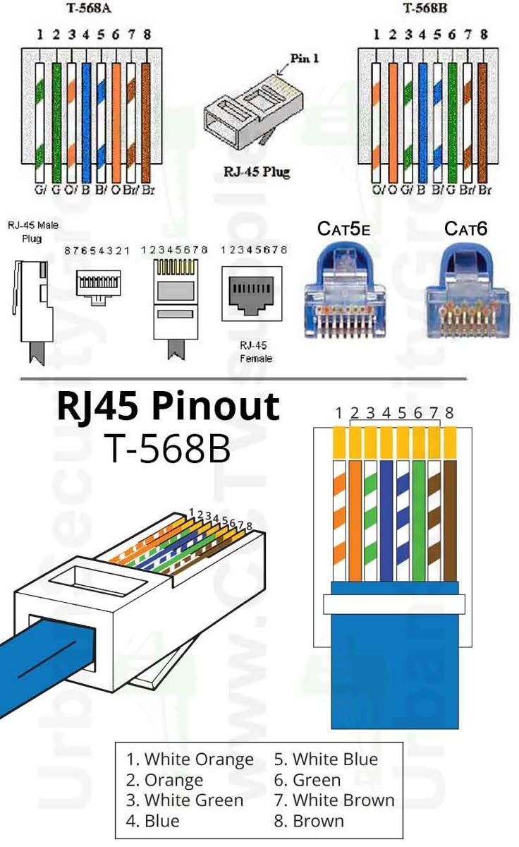Cat5 Vs Cat6 Wiring Diagram