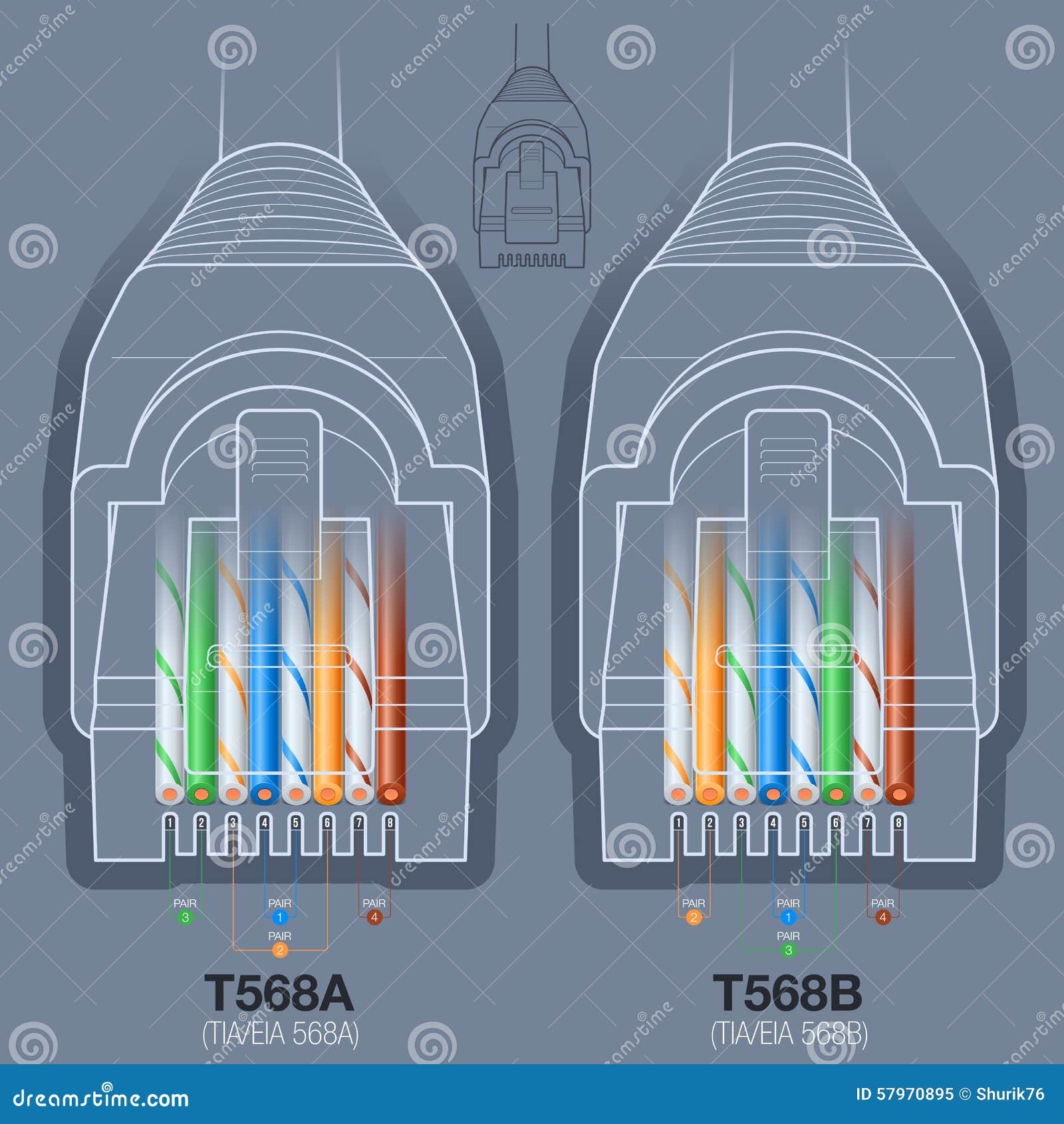 Cat6e Wiring Diagram