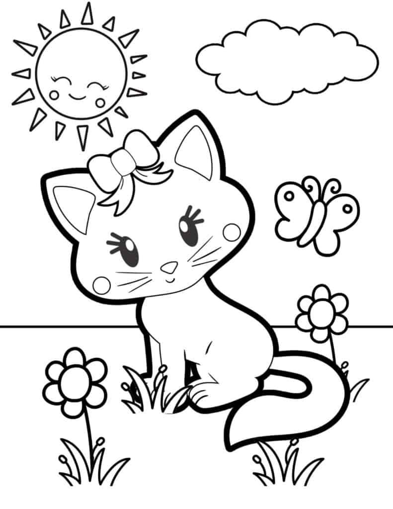 Catcoloring Cat Coloring Book Cat Coloring Page Cute Vrogue co