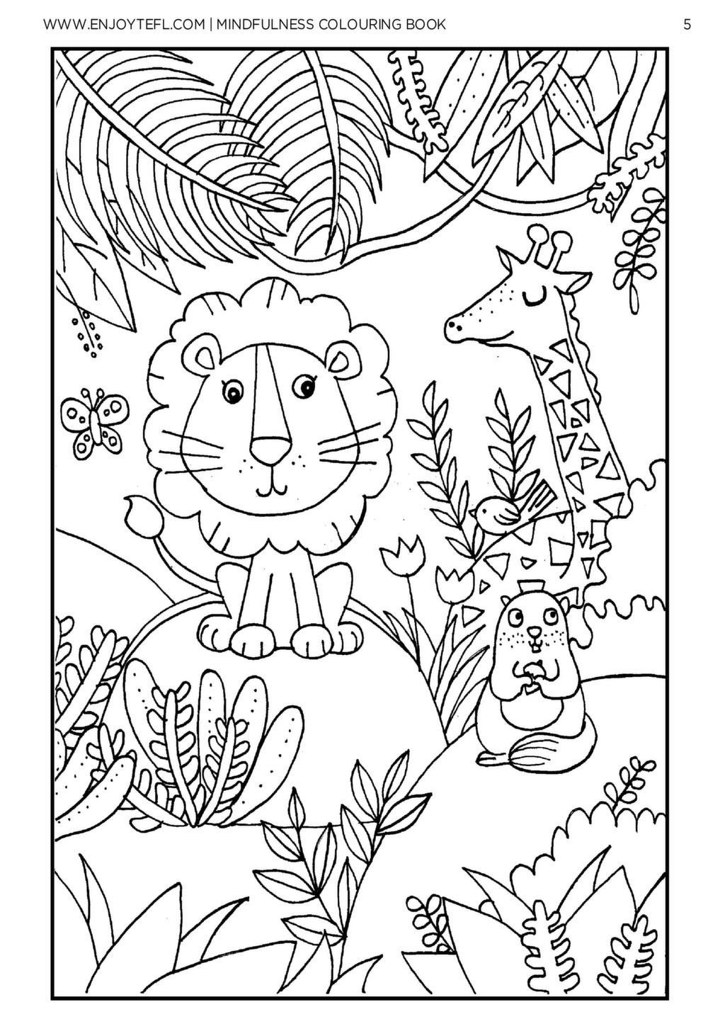 Children S Mindfulness Colouring Pages Vrogue co