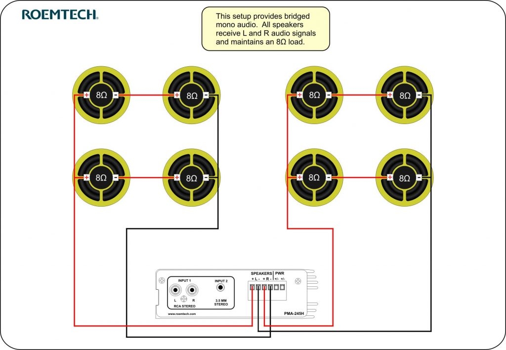 Classroom Audio Systems Multiple Speaker Wiring Diagram Speaker 