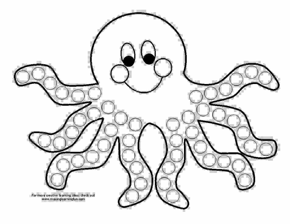 Collection Of Dot Coloring Pages Free Printable