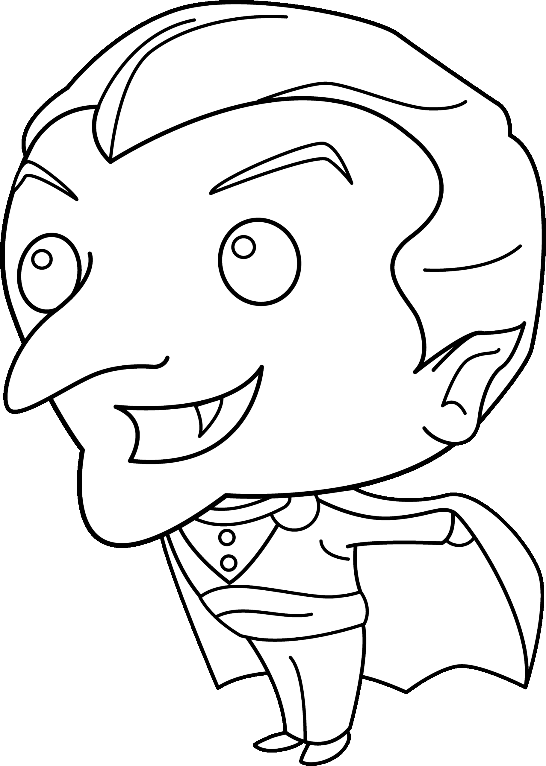 Collection Of Vampire Coloring Pages Free Printable