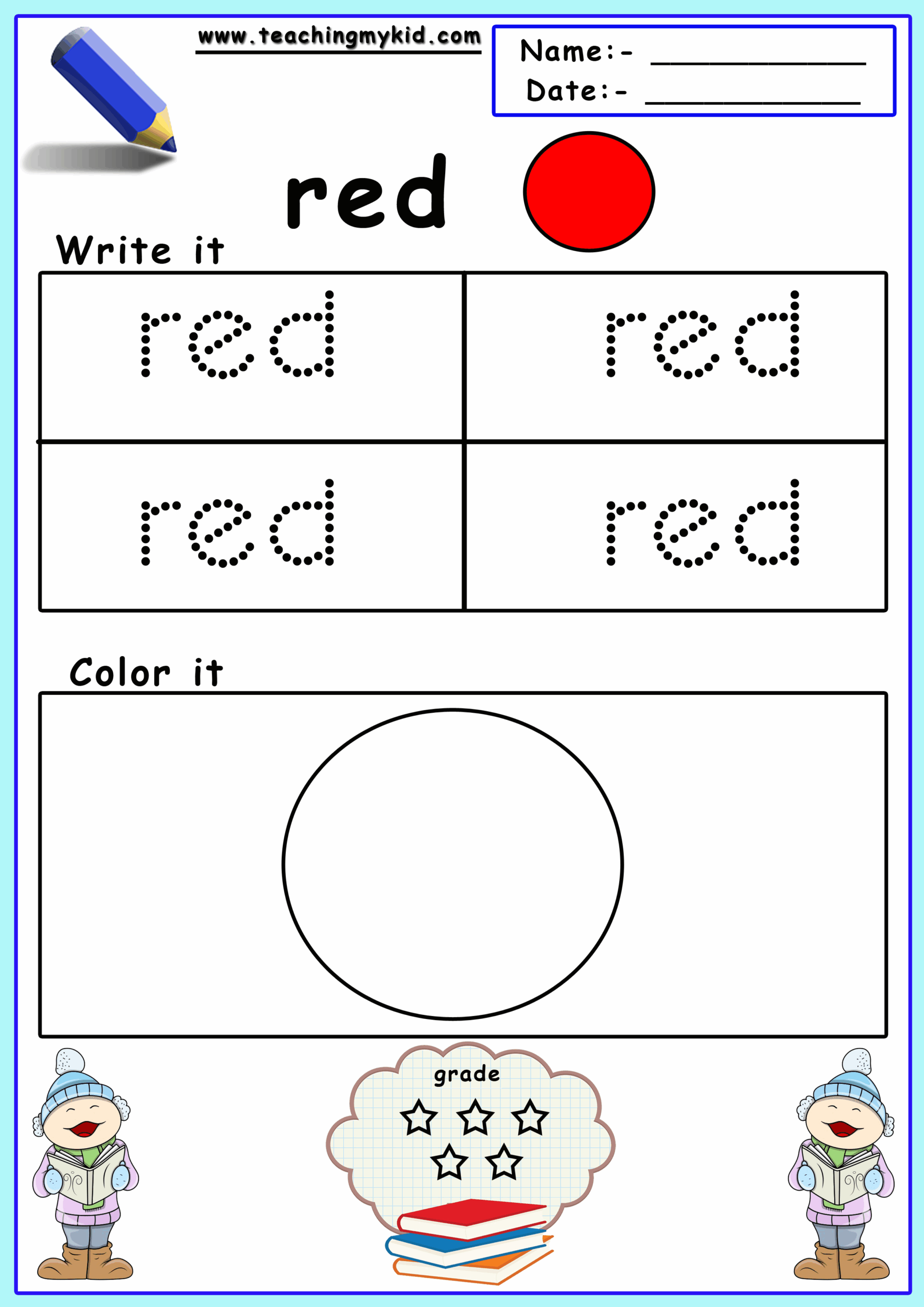 Color S Worksheets Color Worksheets For Preschool Pre Vrogue co