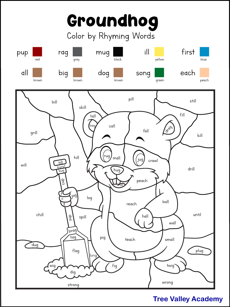 Coloring Worksheets For 2nd Grade Worksheets For Kindergarten