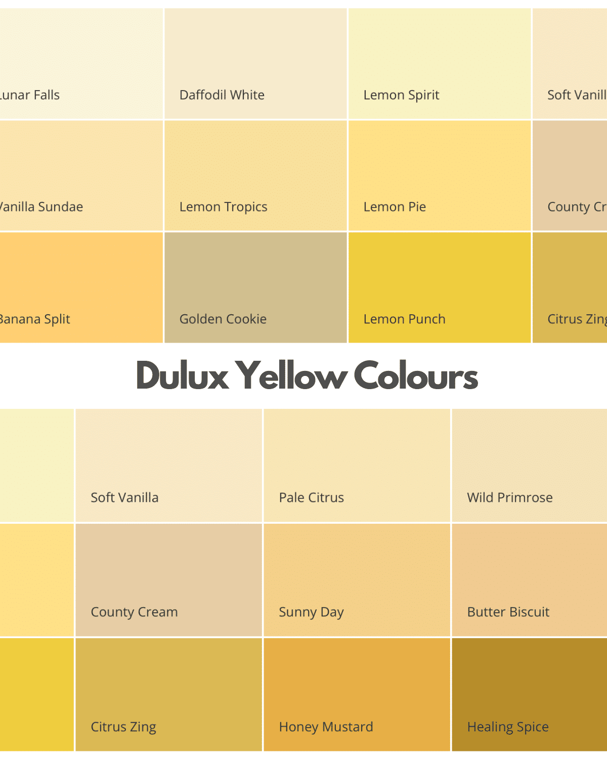 Colour Chart Dulux Paint Image To U