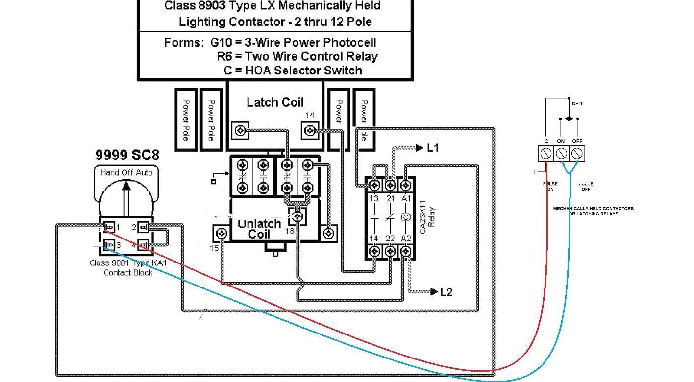 Contactor Wiring Diagram Wiring Diagram