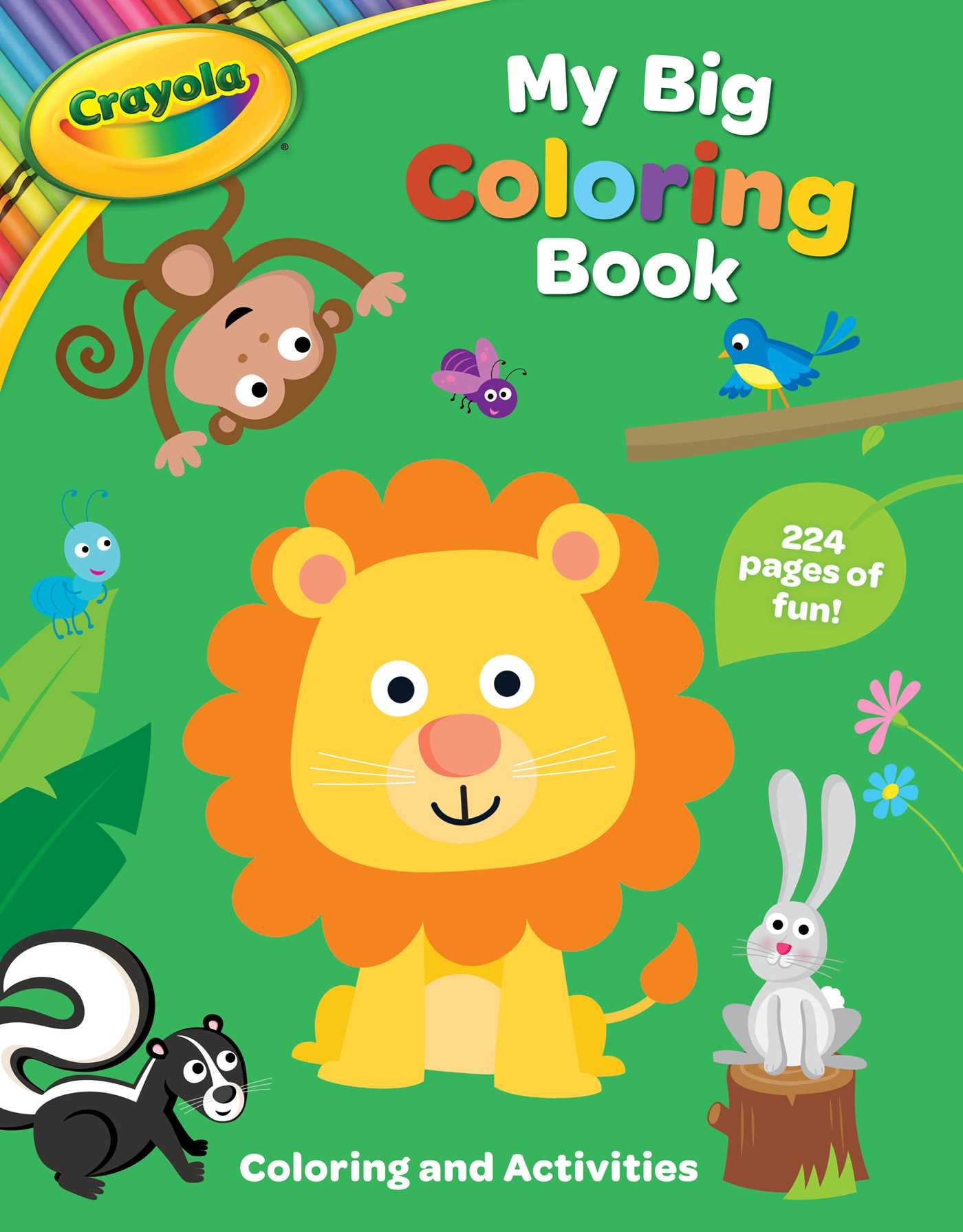 Crayola Coloring Book Cover