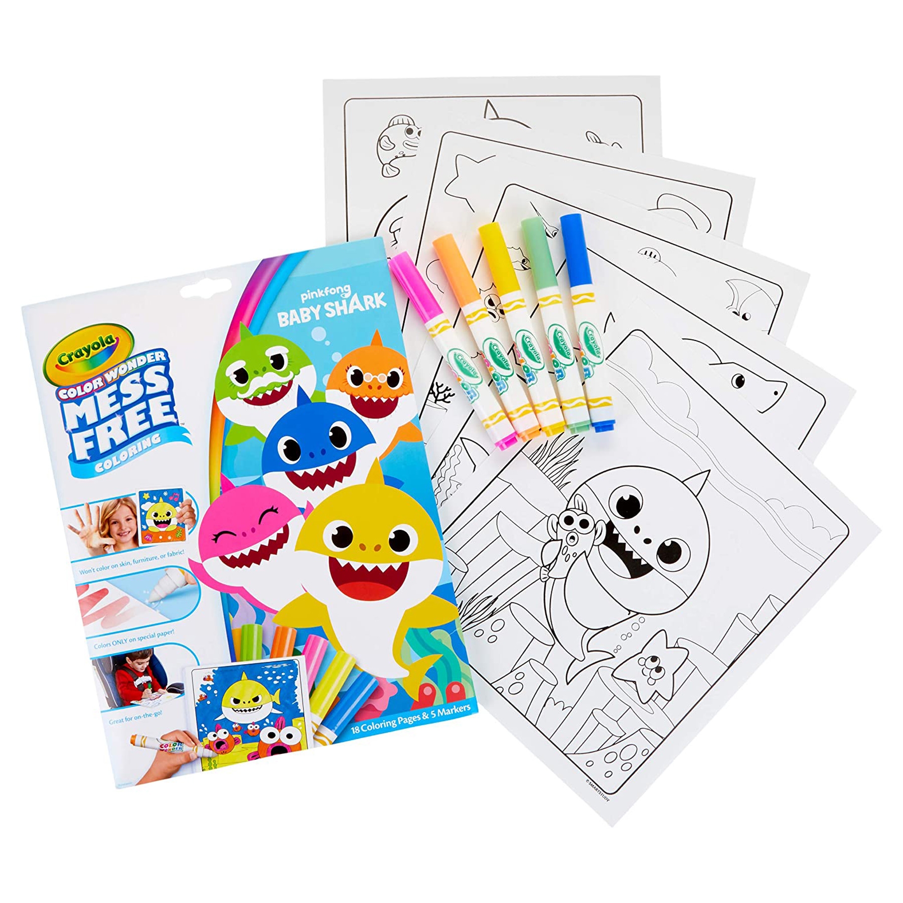 Crayola mess free coloring 1 Deal Hunting Babe