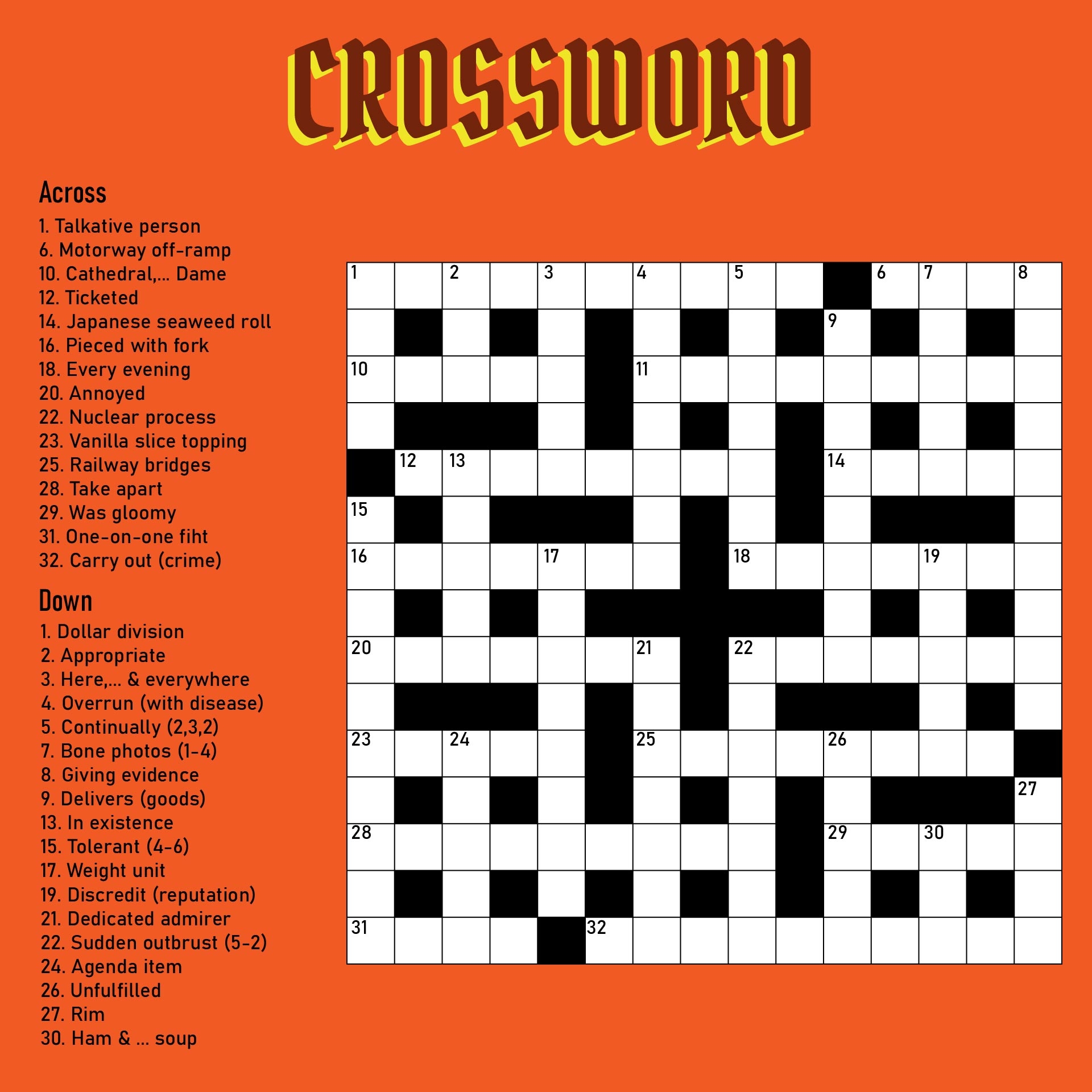 Crosswords For Seniors Online