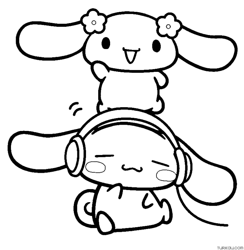 Cute Printable Coloring Pages Sanrio Sanrio Characters Coloring Pages