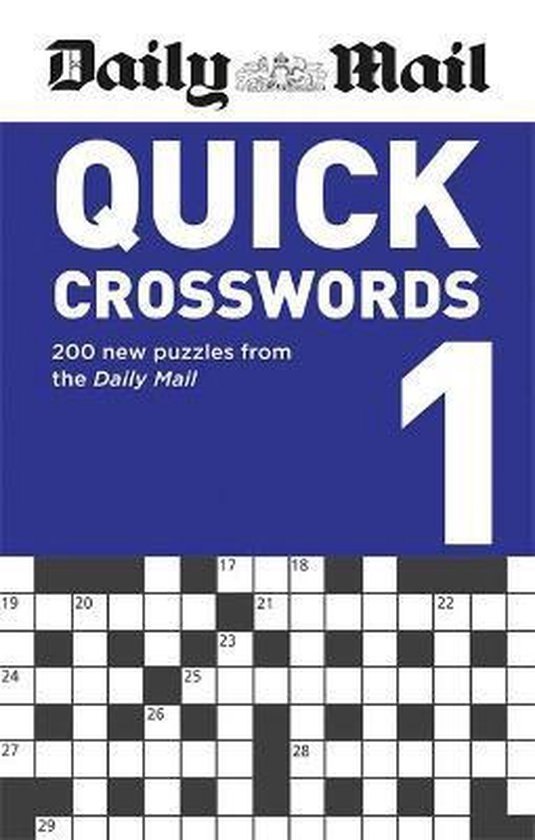 Daily Mail Quick Crosswords Volume 1 Bol