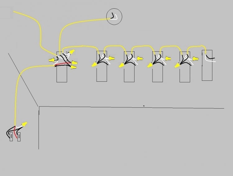  DIAGRAM Three To One Switch Diagram Wiring Fluorescent Lights 