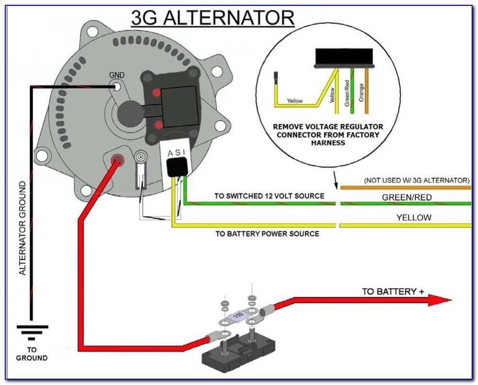 Dodge 3 Wire Alternator Wiring Diagram Simplified Guide