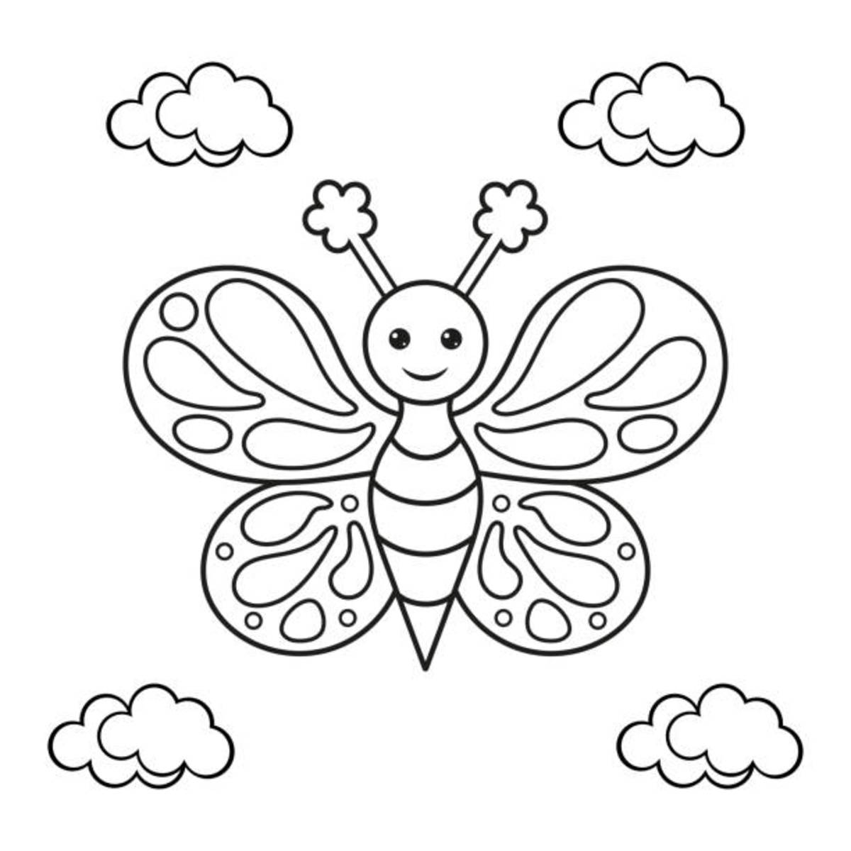 Easy To Color Coloring Pages Infoupdate