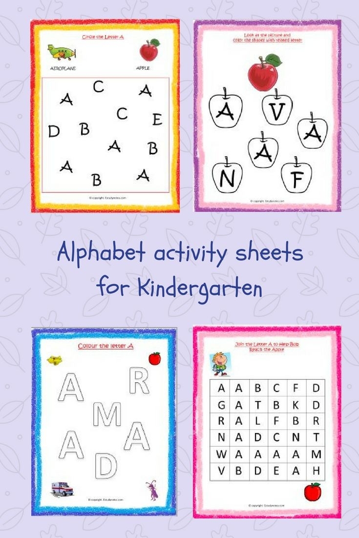 English Worksheet Jr Kg Kindergarten Worksheets