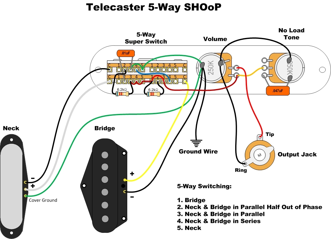 Fender 52 Tele Wiring Diagrams Wiring Diagram Telecaster Wiring 