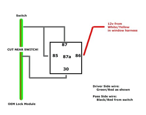 Ford 5 pin Relay Diagram