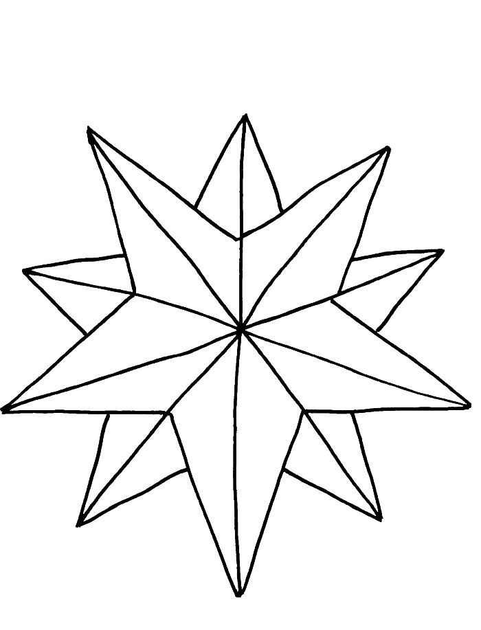 Free Christmas Star Coloring Page Download Free Christmas Star 