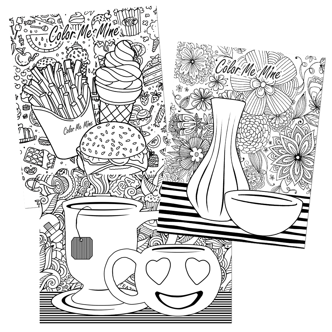 FREE Coloring Sheets Color Me Mine