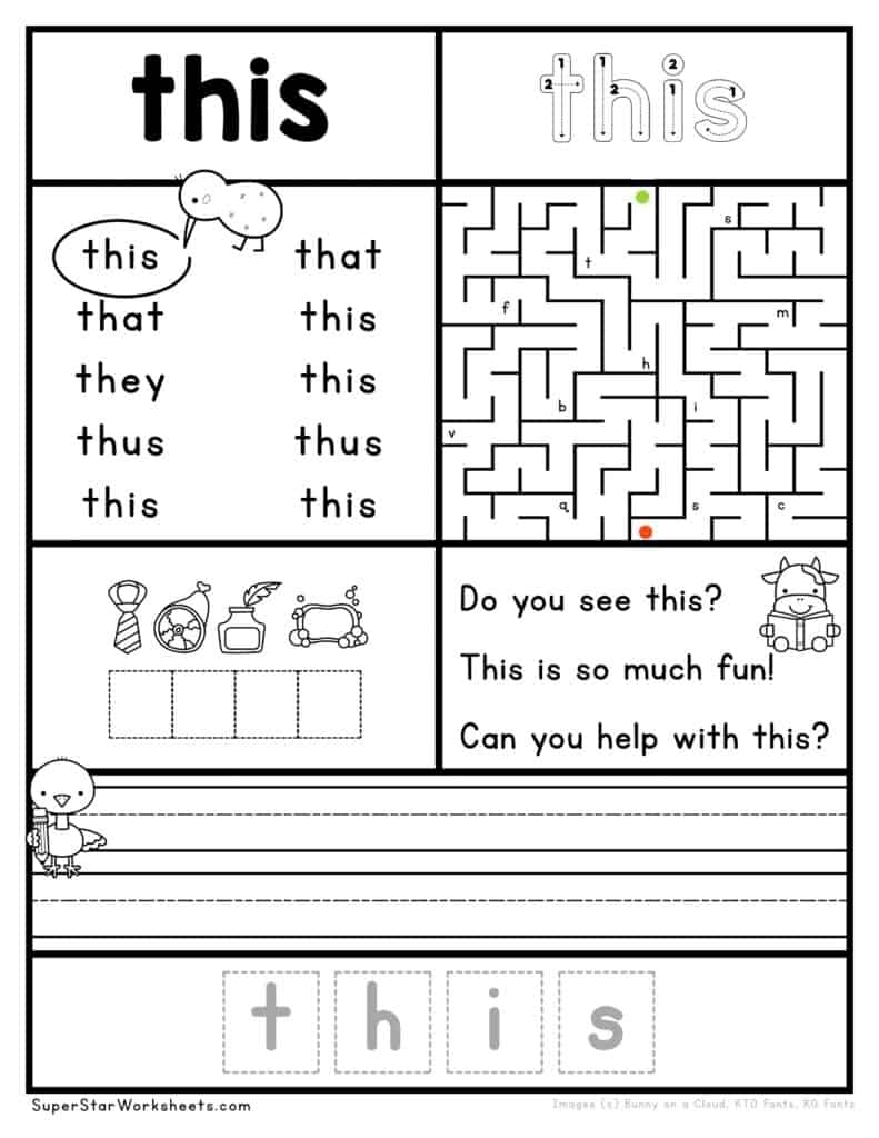 Free Kindergarten Worksheet Printables Download Free Kindergarten 