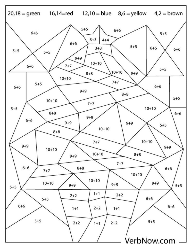 Free Multiplication Coloring Worksheets Printable Worksheets