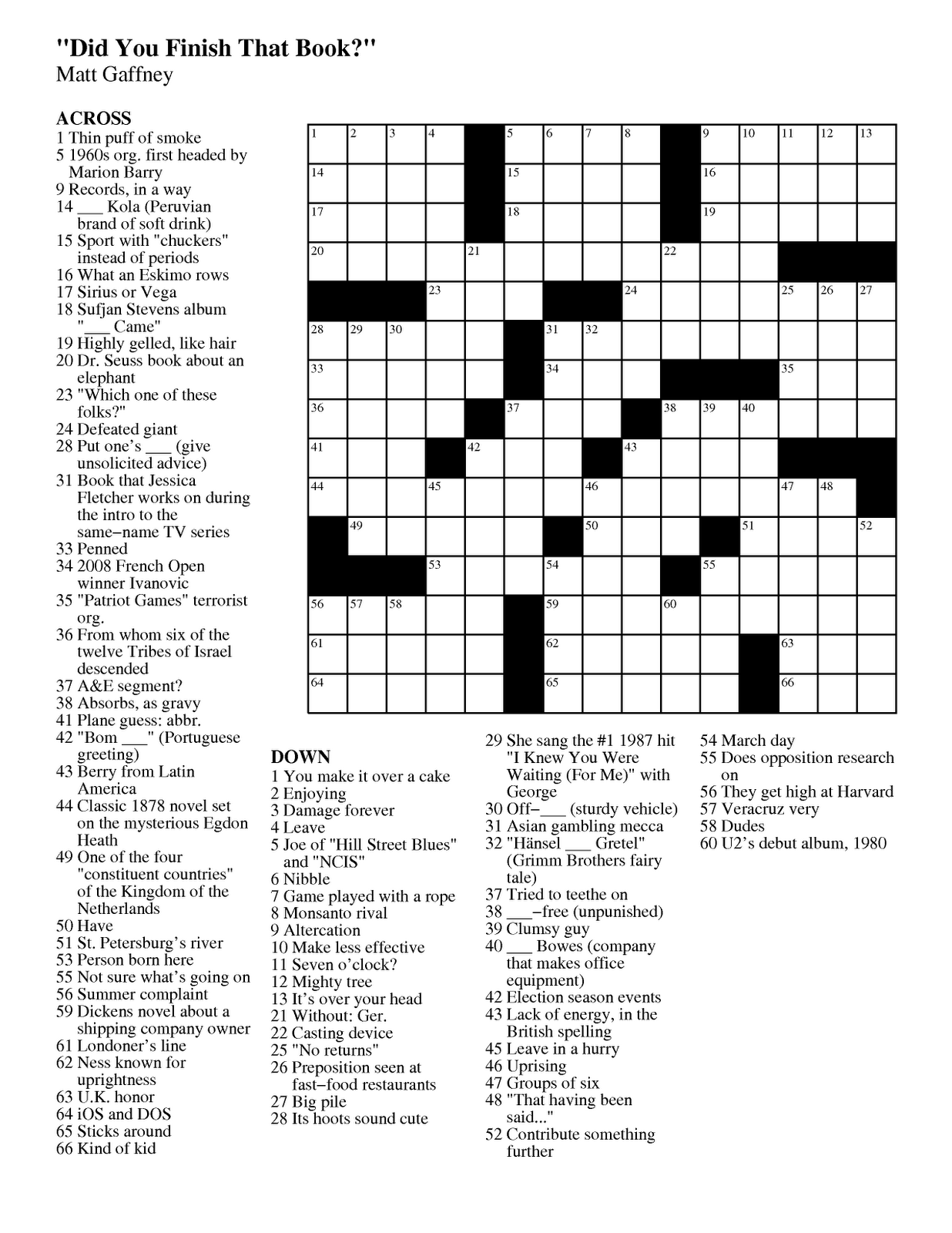 Free Online Crossword Puzzle Maker Printable Gilittraffic