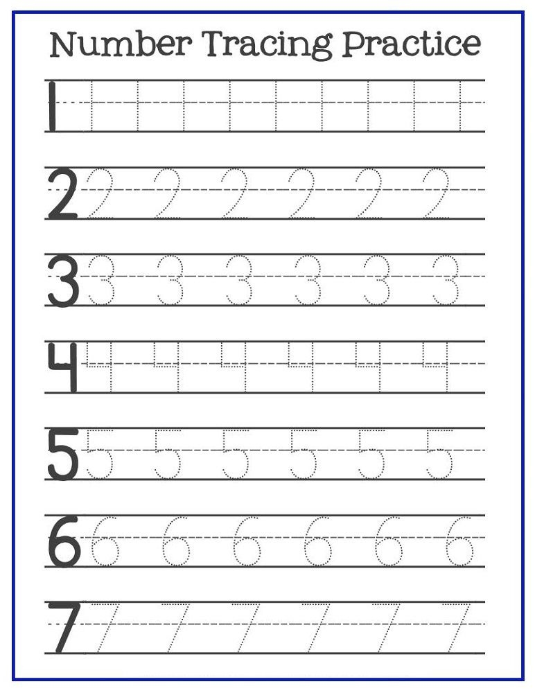 Free Pre K Tracing Worksheets Tracing Worksheets