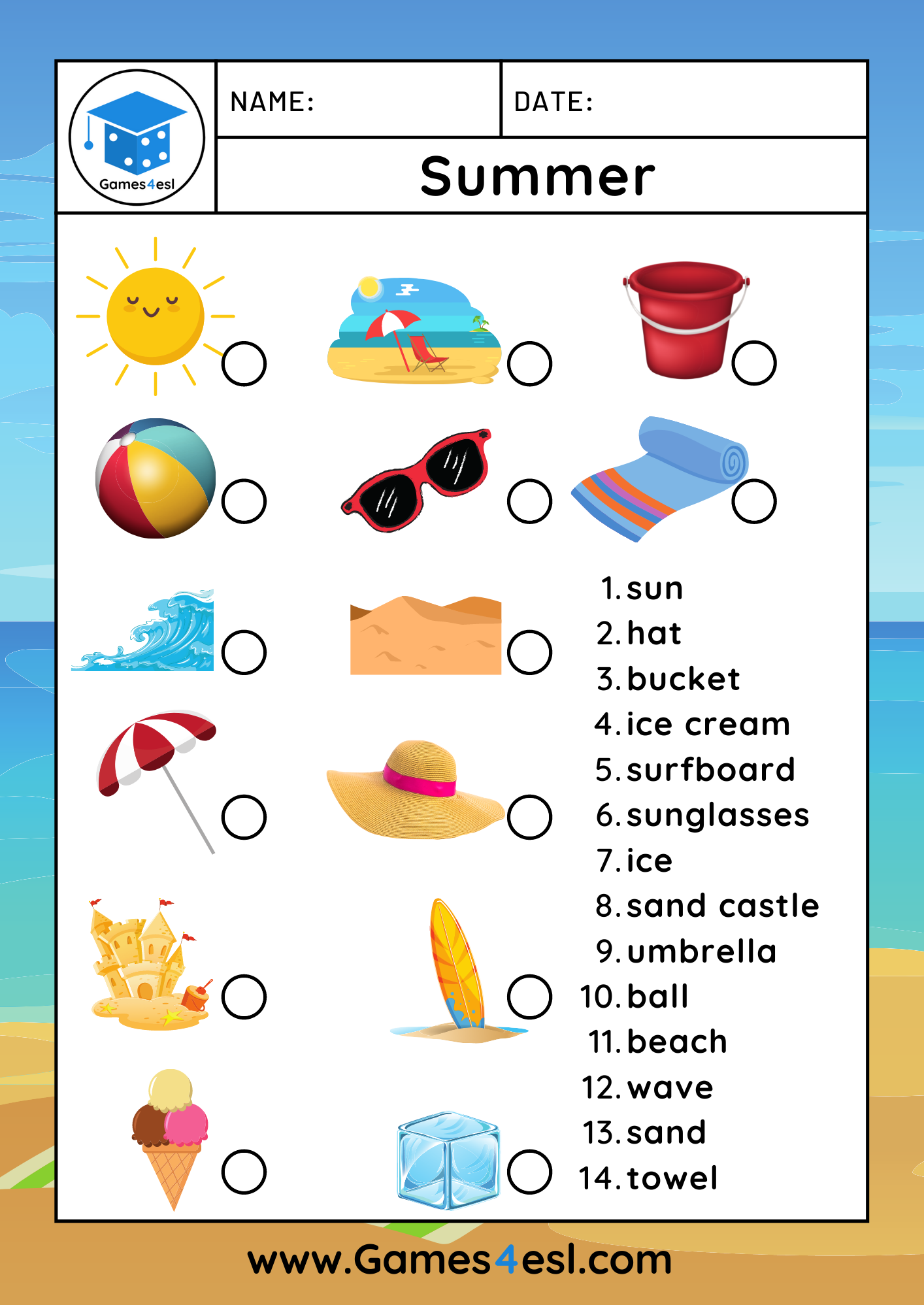 Fun Activity Worksheets For Kids Activity Shelter English 