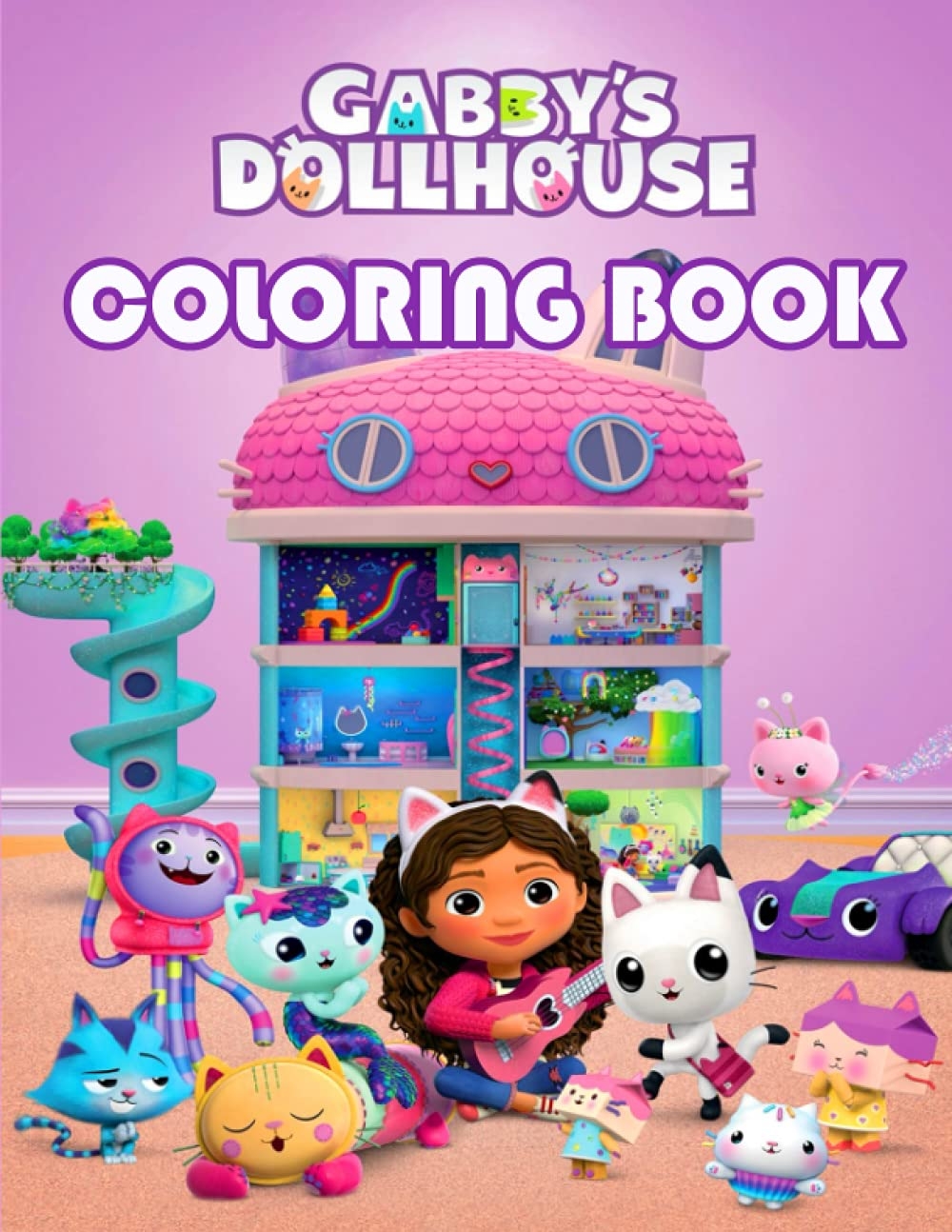 GABBY 39 S DOLLHOUSE COLORING BOOK Coloring Pages Filled With GABBY 39 S