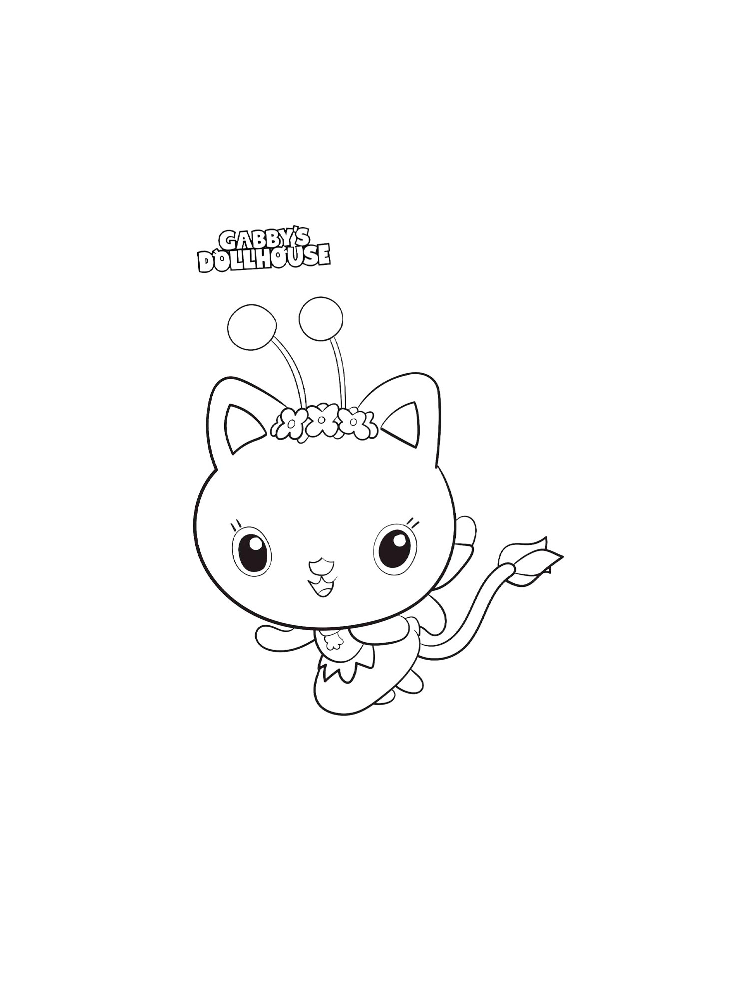 Gabby 39 s Dollhouse Coloring Pages