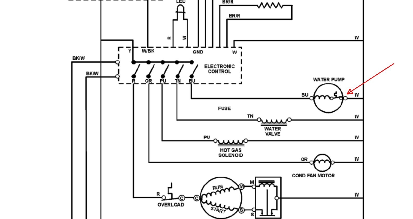 Ge Ice Maker Wiring Schematic Wiring Diagram