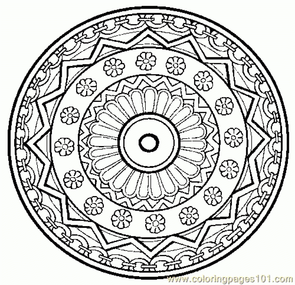 Get This Online Mandala Coloring Pages For Adults 37425