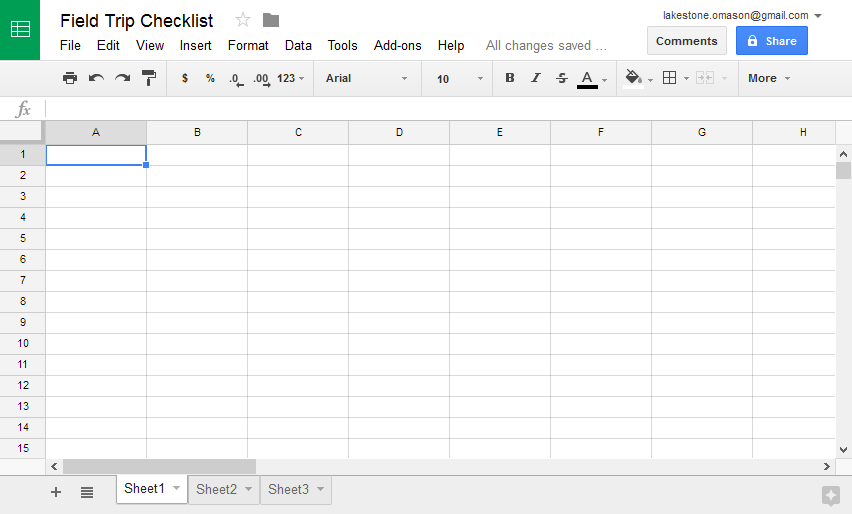 Google Sheets Getting Started With Google Sheets Worksheets Library