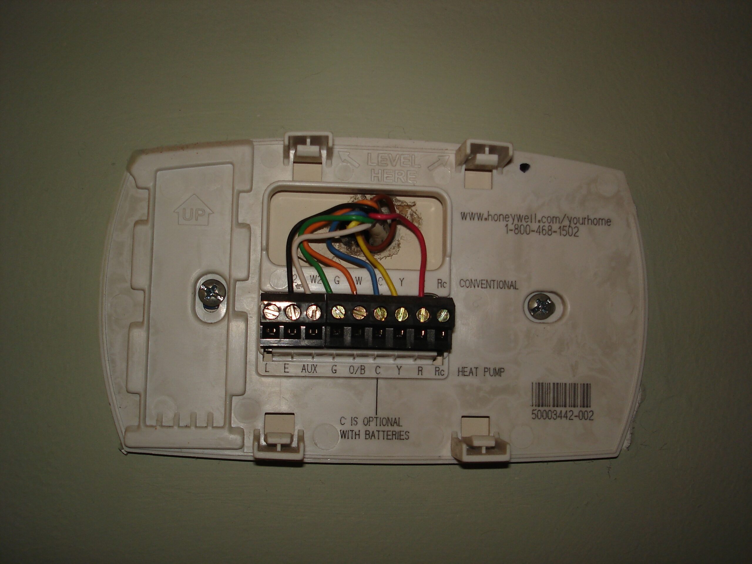 Honeywell 5 Wire Thermostat Wiring Diagram Knittystash