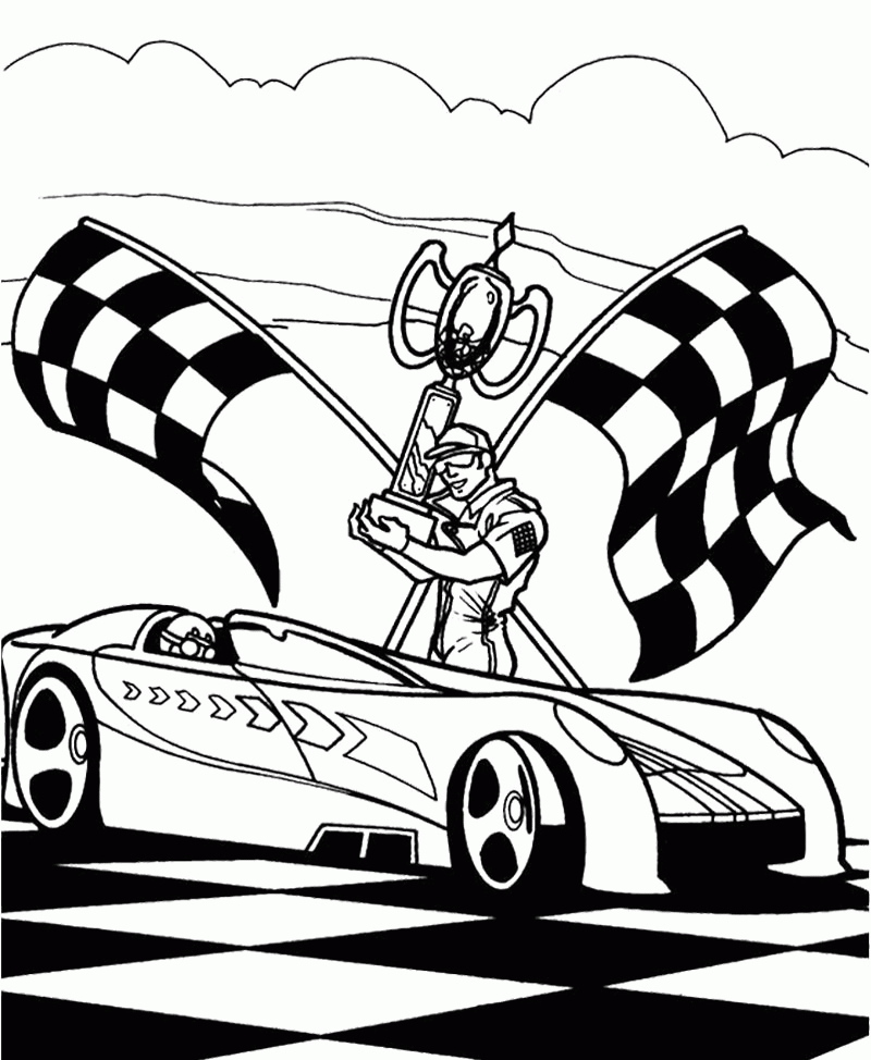 Hot Wheels Coloring Sheets Coloring Home
