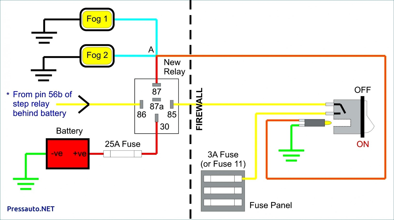 How A 5 Pin Relay Works Youtube 5 Prong Relay Wiring Diagram 