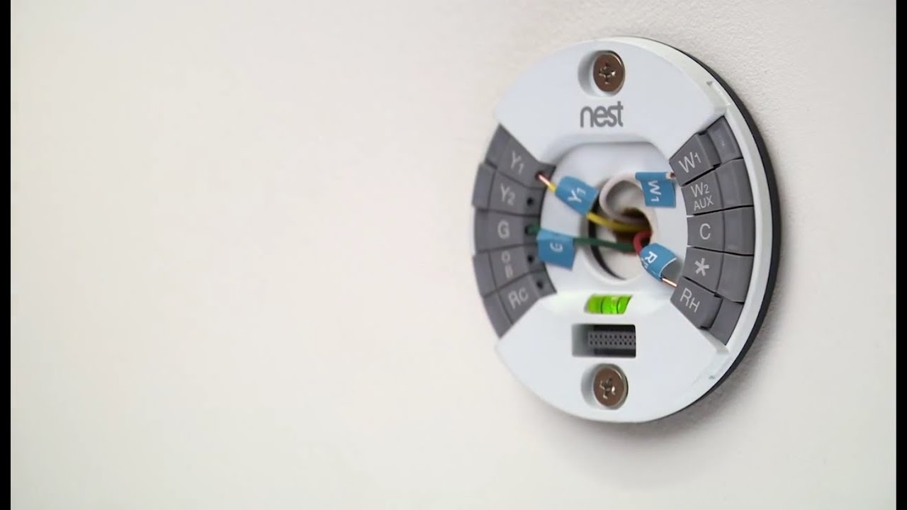 How To Install The 2Nd Gen Nest Learning Thermostat Youtube Wiring 