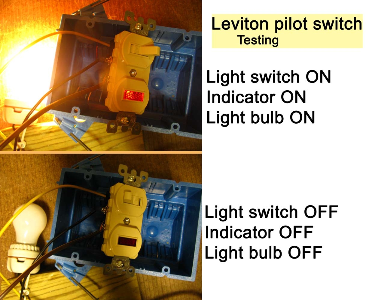 How To Wire Cooper 277 Pilot Light Switch Leviton 3 Way Dimmer Switch 