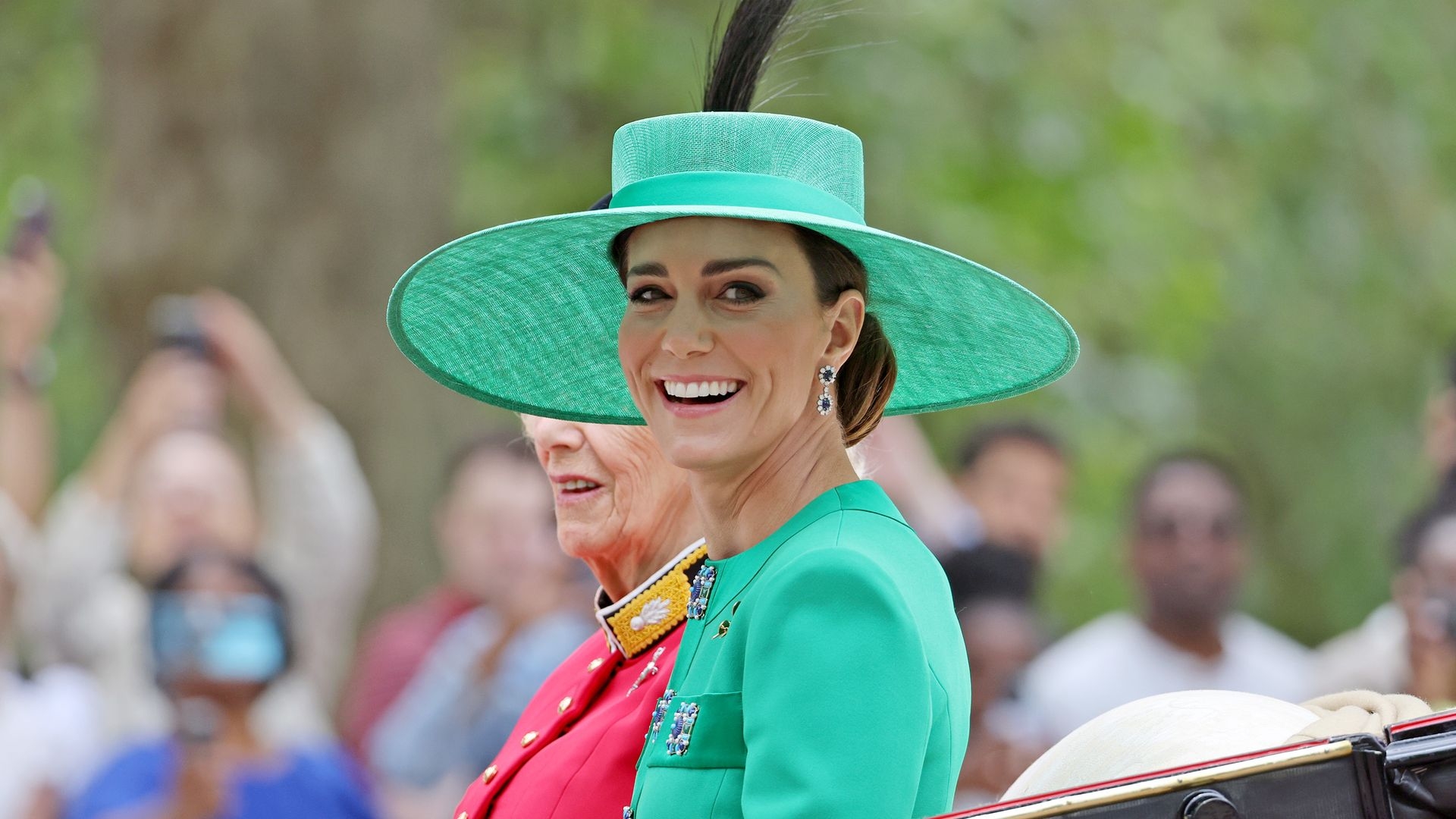 Kate Middleton Trooping The Colour 2025 Ray Leisha