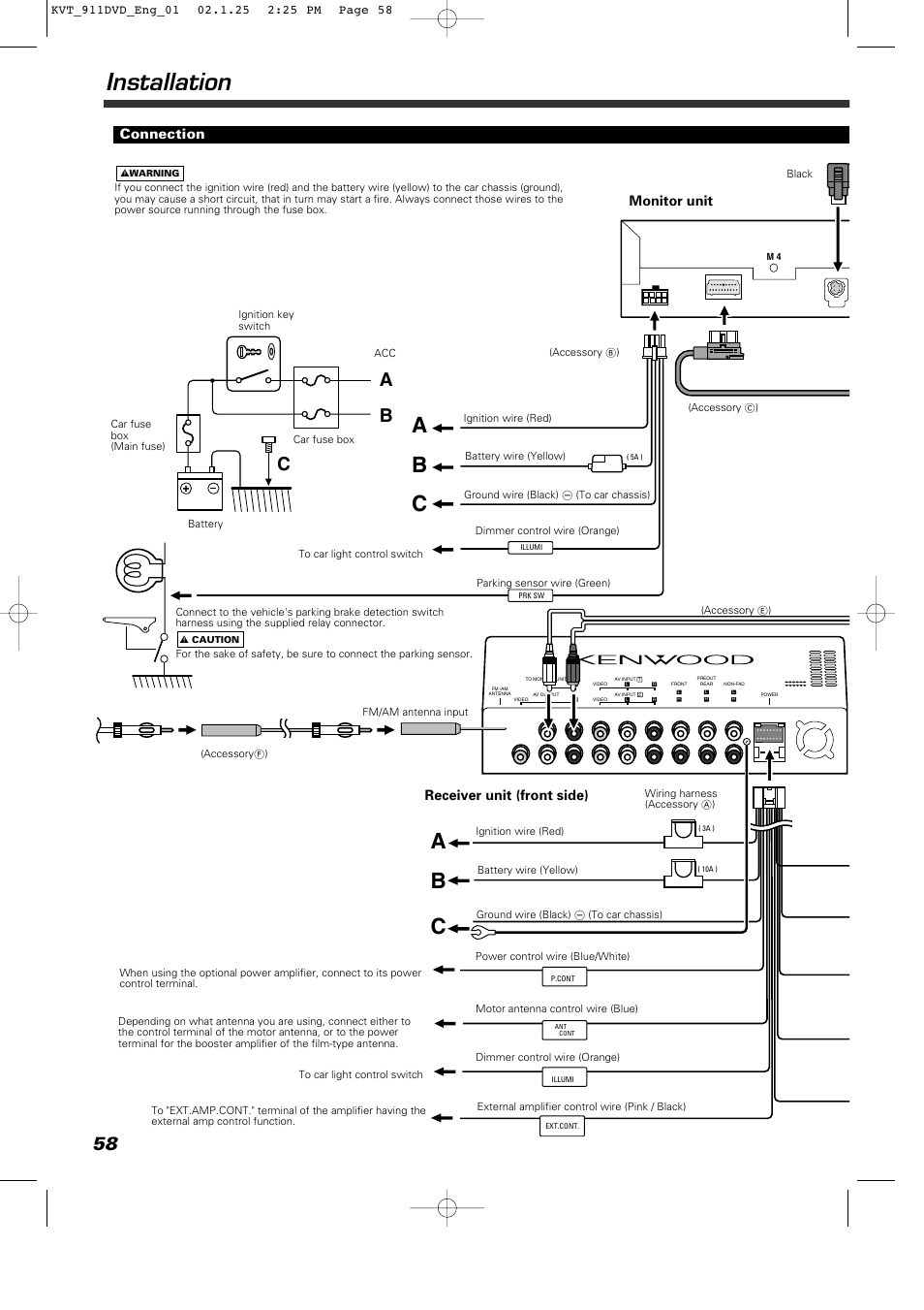 Kenwood Kvt 715 Wiring Diagram