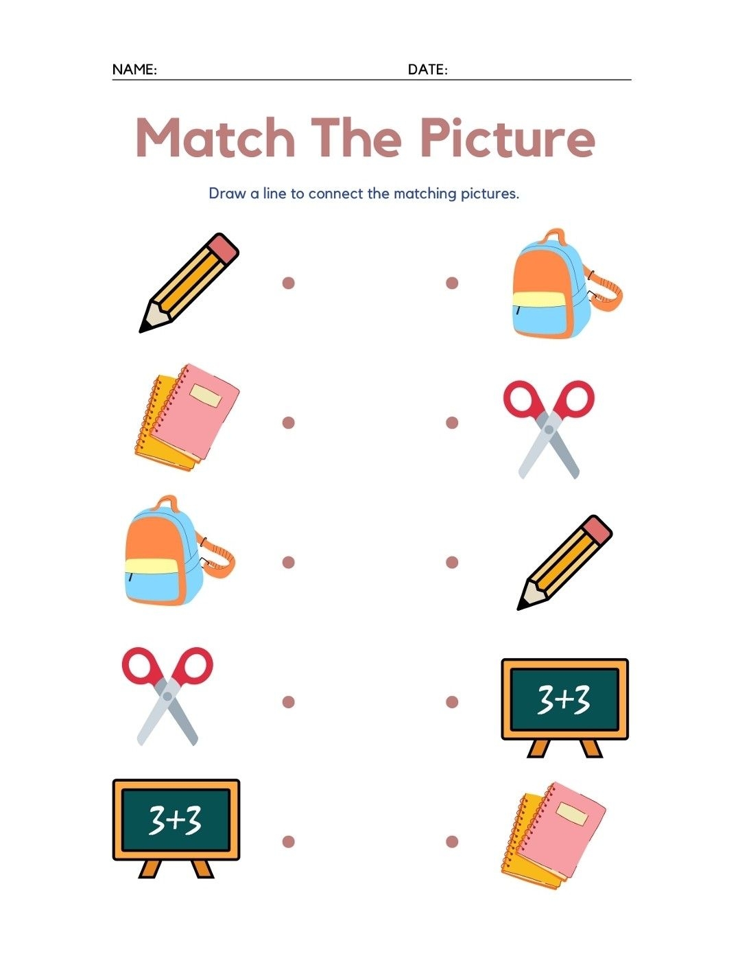 Kindergarten Worksheets Fun Worksheets For Kids Preschool Activities