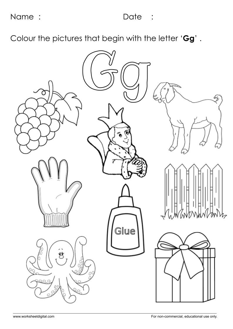 Letter G Activities Letter G Worksheets Letter G Crafts For