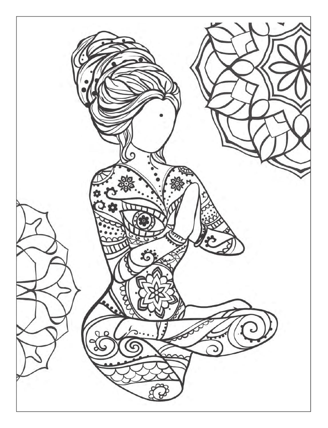 Mandala Mindfulness Colouring Pages I Must Always Stay Mindful And 