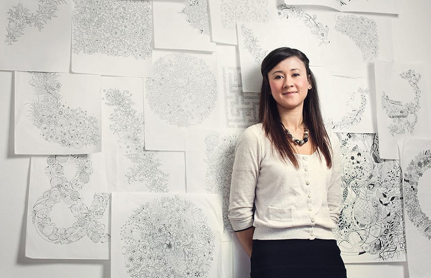 Meet Johanna Basford And Her Inky World Of Coloring