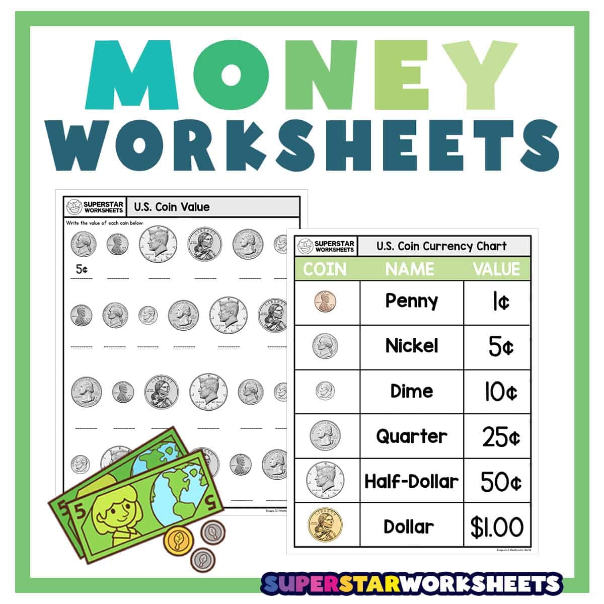 Money Worksheets Superstar Worksheets Worksheets Library